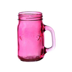 Kilner Handled Jar, Green, 0.4L Pink